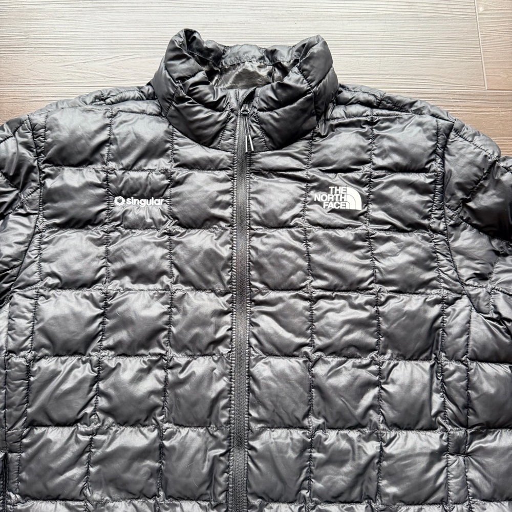 The North Face Men’s Thermoball Black Puffer Jacket - Picture 2 of 9